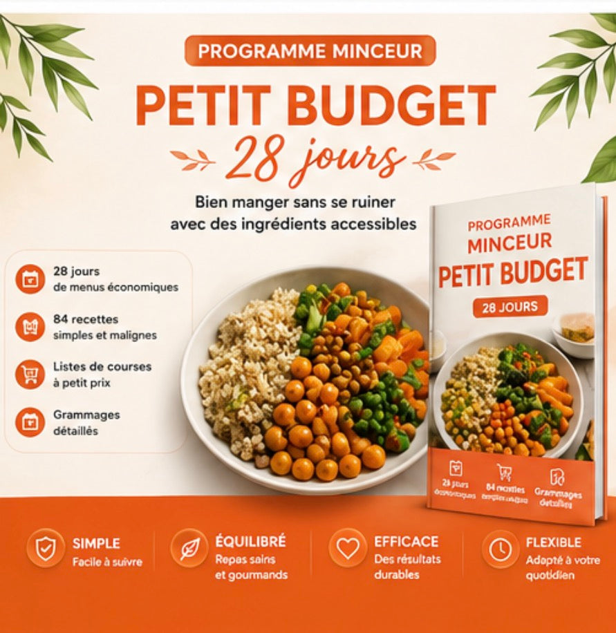 Programme Minceur Petit Budget – 28 jours