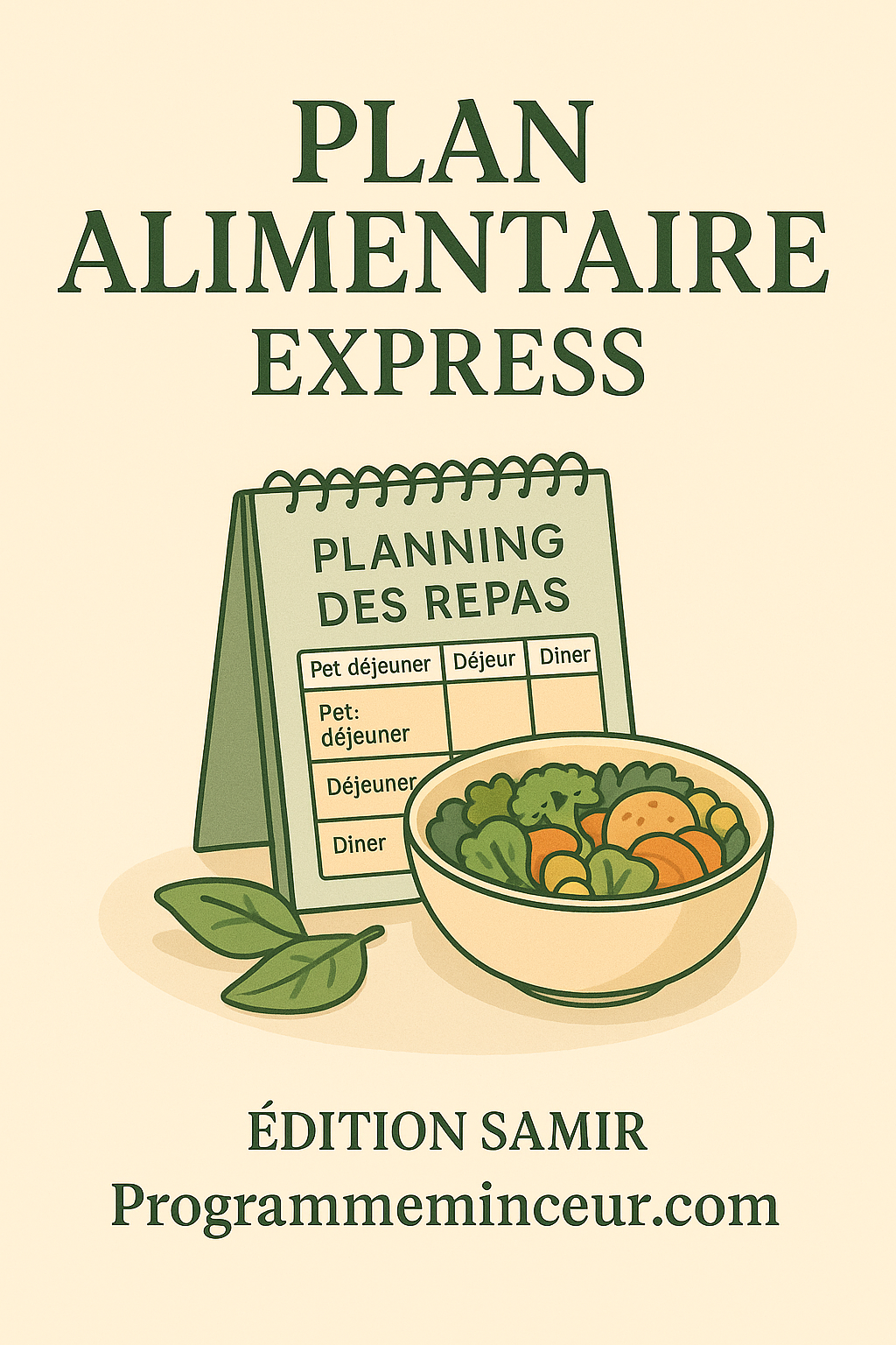 Plan Alimentaire Express – 10 jours pour relancer votre perte de poids
